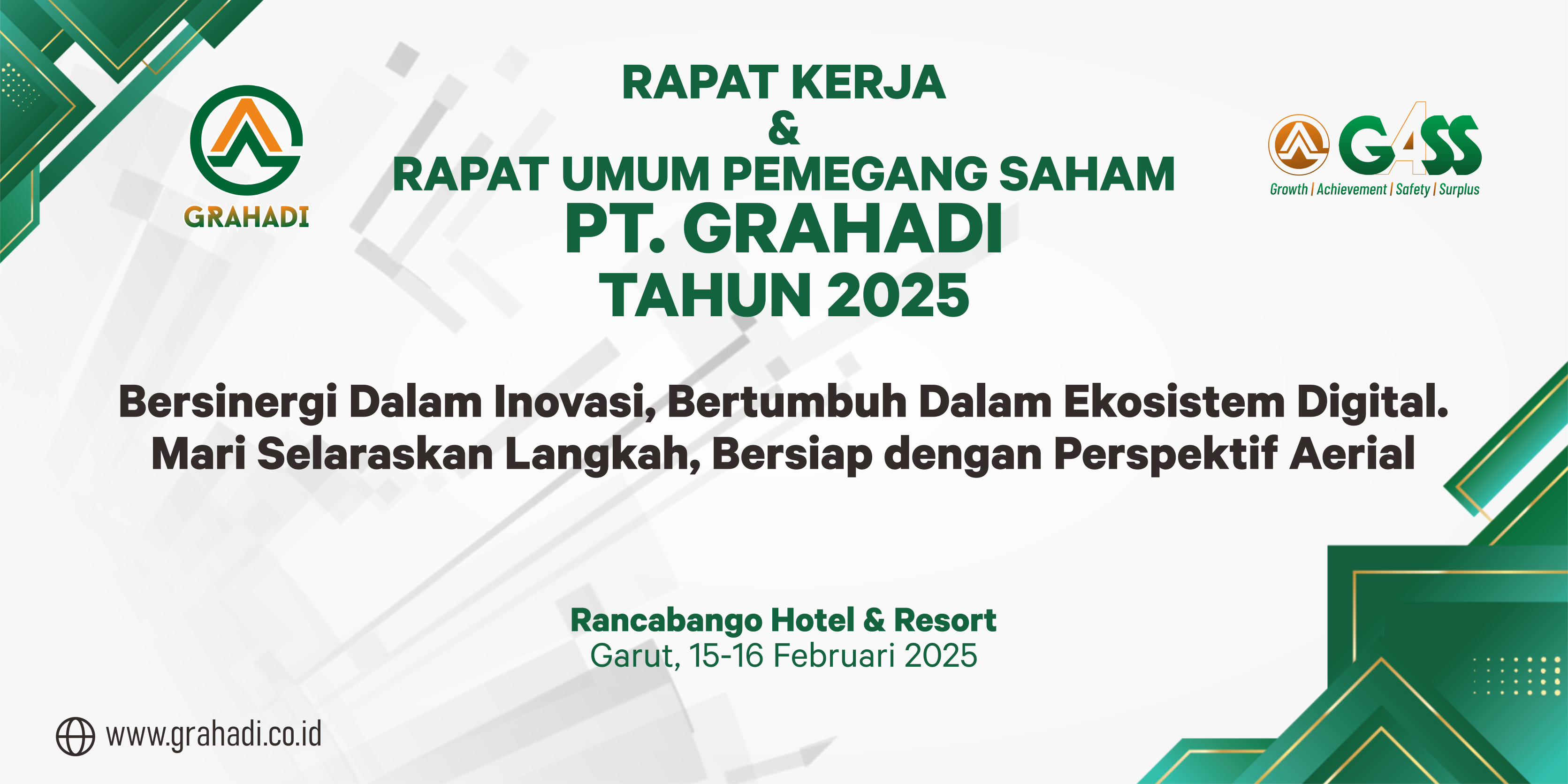Video Mari Selaraskan Langkah, Bersiap dengan Perspektif Aerial