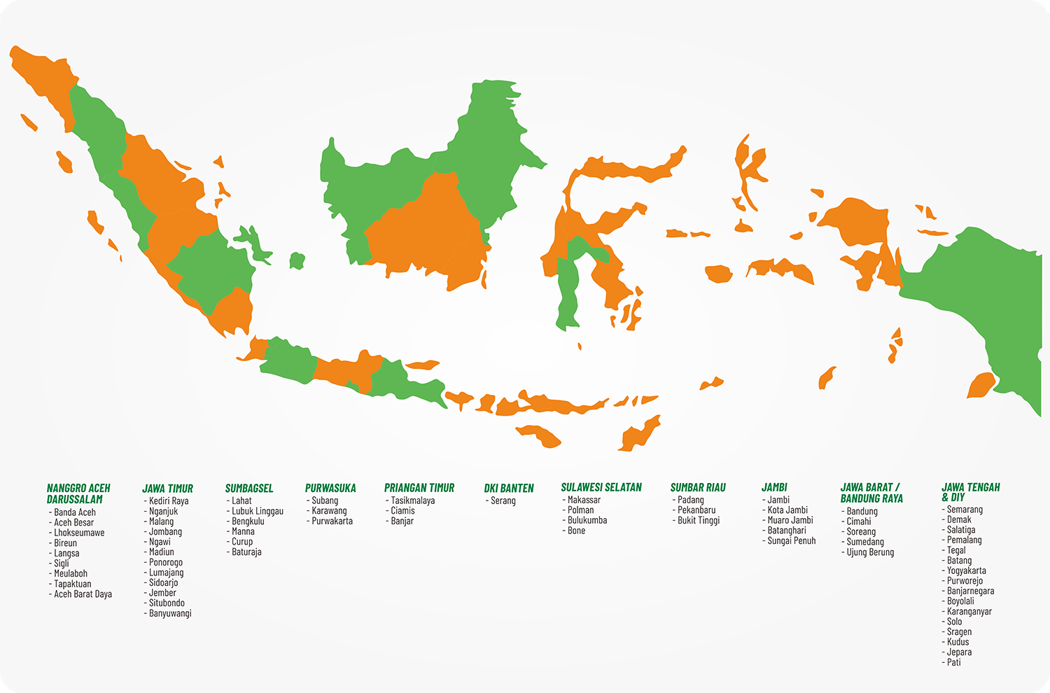 Peta Area di Indonesia (with background)